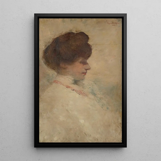 Raymond McIntyre - Portrait of Doris McIntyre.webp