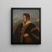 Portret van Juan Manuel de Rosas - Raymond Monvoisin — ingelijst kunstwerk aan de muur