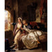 Reproductie van het schilderij Rebecca en de gewonde Ivanhoé - Eugène Delacroix