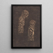 Two kriss handles - Reijer Stolk — framed artwork on a wall