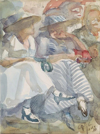 Reijer Stolk - Two Seated Women in the Front Row in an Audience.webp