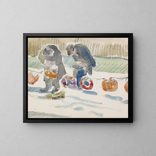 Reijer Stolk - Two men on a street.webp