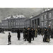 Reproductie van het schilderij Relève de la garde au palais d'Amalienborg - Paul Fischer