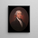 George Washington 1732–1799 - Rembrandt Peale — ingelijst kunstwerk aan de muur