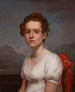 G Kunstdruk Schilderij Portret van Helen Miller Mme Charles G. Mclean - Rembrandt Peale — weergave van het kunstwerk