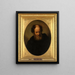 Een oude man - Rembrandt van Rijn — ingelijst kunstwerk aan de muur