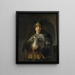 Bellone - Rembrandt van Rijn — ingelijst kunstwerk aan de muur