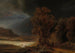 Landschap met de gelijkenis van de barmhartige - Rembrandt van Rijn — weergave van het kunstwerk