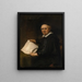Lieven Willemsz van Coppenol - Rembrandt van Rijn — ingelijst kunstwerk aan de muur