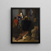 Minerve - Rembrandt van Rijn — ingelijst kunstwerk aan de muur