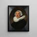 Portret van Haesje Jacobsdr van Cleyburg - Rembrandt van Rijn — ingelijst kunstwerk aan de muur