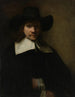 Portret van een man - Rembrandt van Rijn — weergave van het kunstwerk
