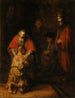 De terugkeer van de verloren zoon - Rembrandt van Rijn — weergave van het kunstwerk