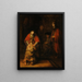 De terugkeer van de verloren zoon - Rembrandt van Rijn — ingelijst kunstwerk aan de muur