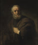 Sint Pieter - Rembrandt van Rijn — weergave van het kunstwerk