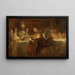 De samenzwering van de Bataven onder Claudius Civilis - Rembrandt van Rijn — ingelijst kunstwerk aan de muur