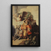 L'âne du prophète Balaam - Rembrandt van Rijn — ingelijst kunstwerk aan de muur