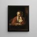 De huishoudster - Rembrandt van Rijn — ingelijst kunstwerk aan de muur