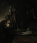 De opstanding van Lazarus - Rembrandt van Rijn — weergave van het kunstwerk