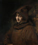 Titus in monnikenoutfit - Rembrandt van Rijn — weergave van het kunstwerk