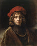 Titus, de zoon van de kunstenaar - Rembrandt van Rijn — weergave van het kunstwerk