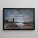 Nacht van de maan - Remigius Adrianus van Haanen — ingelijst kunstwerk aan de muur