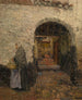 Le Vlaaikensgang à Anvers - René Bosiers — weergave van het kunstwerk
