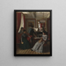 Salon de famille - René François Xavier Prinet — ingelijst kunstwerk aan de muur
