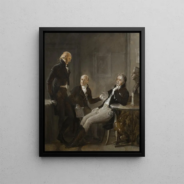 Ren Thodore Berthon - Johan Fredrik Aminoff Johan Albrekt Ehrenstrm and Gustaf Mauritz Armfelt.webp