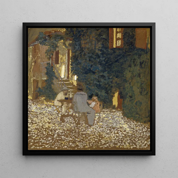 Schilderij Maaltijd in een tuin - Édouard Vuillard | Kunstdruk