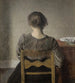 Repos - Vilhelm Hammershøi — weergave van het kunstwerk