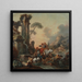 Rust bij de put - François Boucher — ingelijst kunstwerk aan de muur
