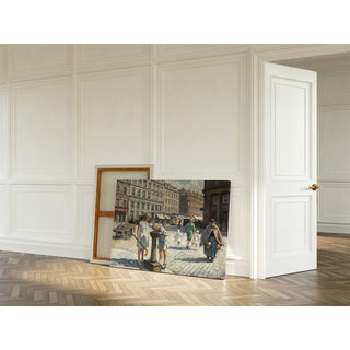Reproduction À Trianglen, Copenhague, par une chaude journée d’été - Paul Fischer
