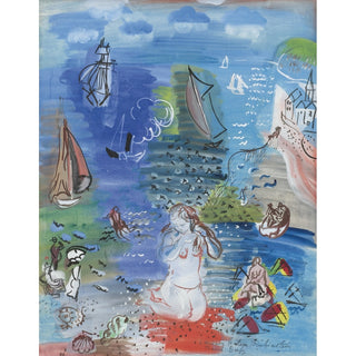 Reproduction Amphitrite - Raoul Dufy