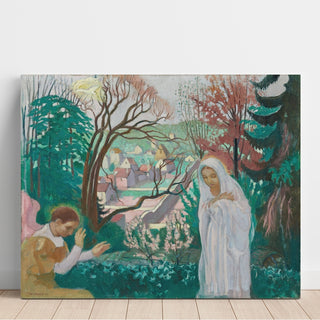 Reproduction Annonciation au Jardin Printanier - Maurice Denis