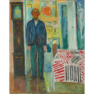 Reproduction Autoportrait - Edvard Munch