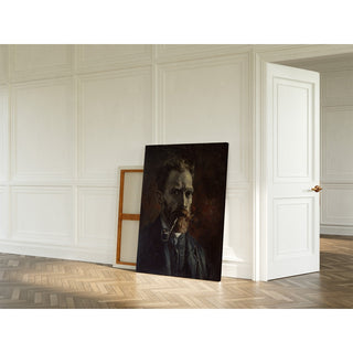 Reproduction Autoportrait à la pipe - Vincent van Gogh