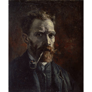 Reproduction Autoportrait à la pipe - Vincent van Gogh