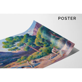 Reproduction Baigneurs à Saint-Tropez - Maximilien Luce