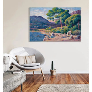 Reproduction Baigneurs à Saint-Tropez - Maximilien Luce