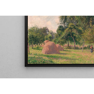 Reproduction Bottes de foin, matin, Éragny - Camille Pissarro