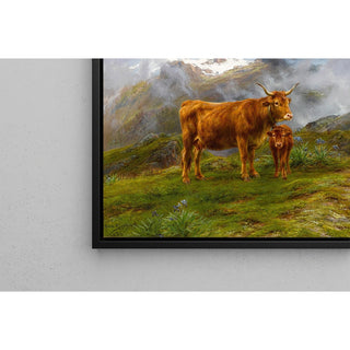 Reproduction Bovins des Highlands - Rosa Bonheur