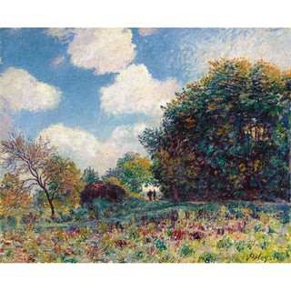 Reproduction Chemin à l’entrée d’un bois - Alfred Sisley