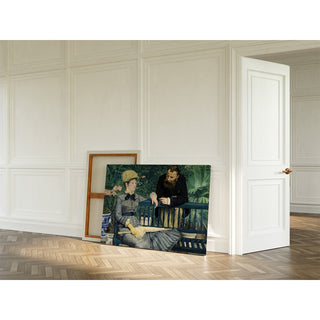 Reproduction Dans la serre - Edouard Manet