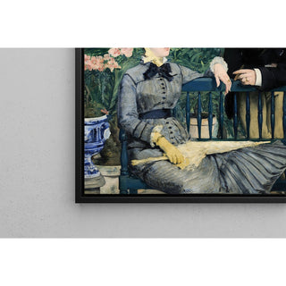 Reproduction Dans la serre - Edouard Manet