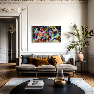 Reproduction Déluge Improvisé - Wassily Kandinsky