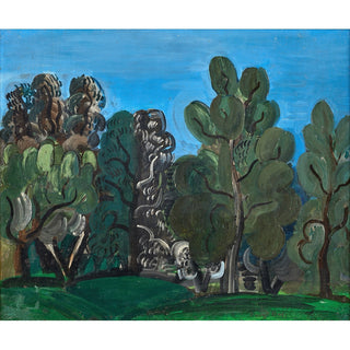Reproduction Èze - Raoul Dufy