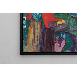 Reproduction Filles arrosant des fleurs The Linde Frieze - Edvard Munch