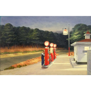 Reproduction Gas - Edward Hopper