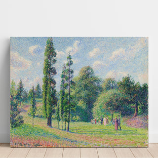 Reproduction Jardin de Kew, Londres, Près d'un Étang - Camille Pissarro